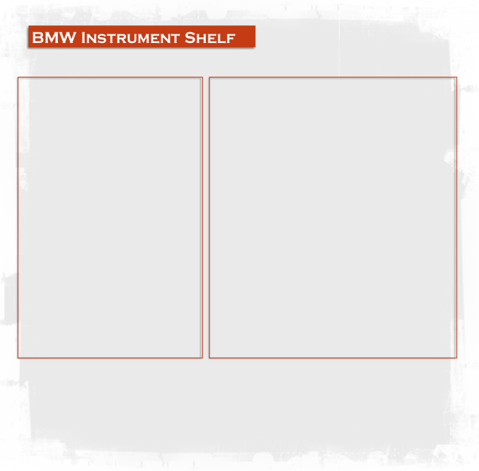 BMW Instrument Shelf
