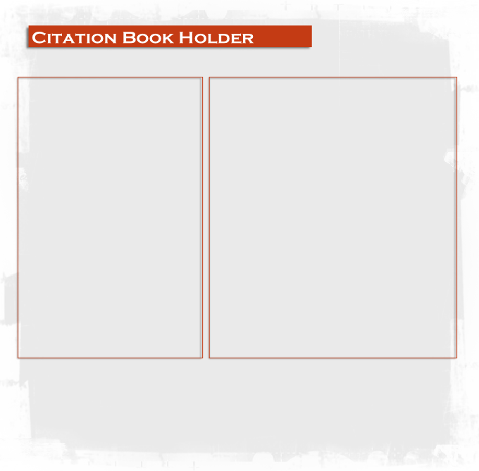 Citation Book Holder
