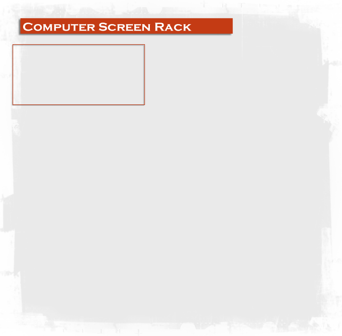 Computer Screen Rack
